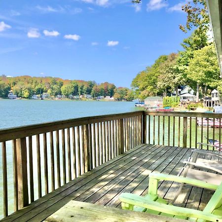 Lake Front Home Near Peek'N Peak Findley Lake Esterno foto